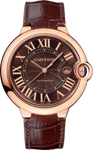 Crw バロン ブルー ドゥ カルティエ ウォッチ 42mm ピンクゴールド Cartier