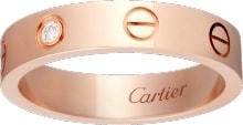 Cartier（カルティエ） LOVE WEDDING BAND, 1 DIAMOND
LOVE ウェディング リング ダイヤモンド1個
