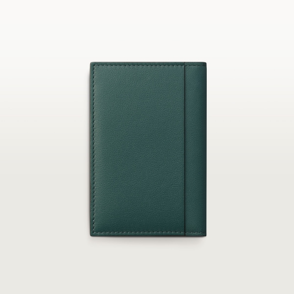 カード ホルダー ロザンジュ シャドウ  パイングリーン＆グリーン カーフスキン