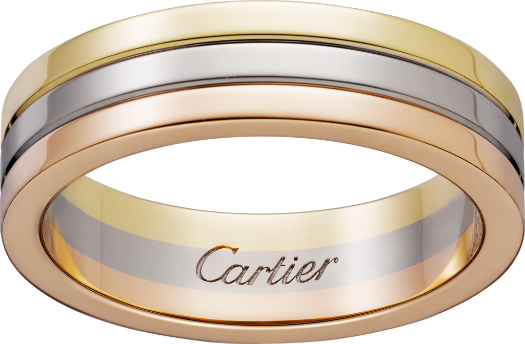 Crb トリニティ ウェディングリング ホワイトゴールド イエローゴールド ピンクゴールド Cartier