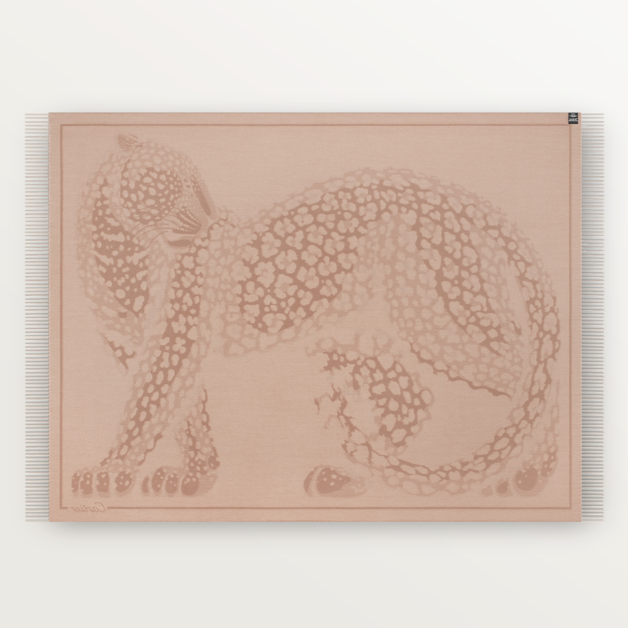 パンテール ドゥ カルティエ ブランケットカシミヤ、ウール