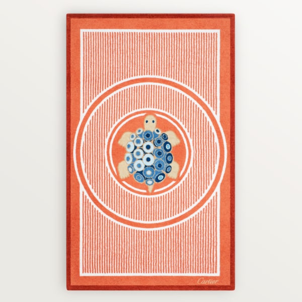 カルティエ キャラクターズ ビーチタオル  コットン