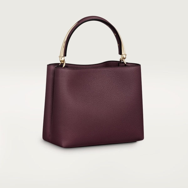 スモール バッグ 
パンテール ドゥーブル  プラム グレイン カーフスキン