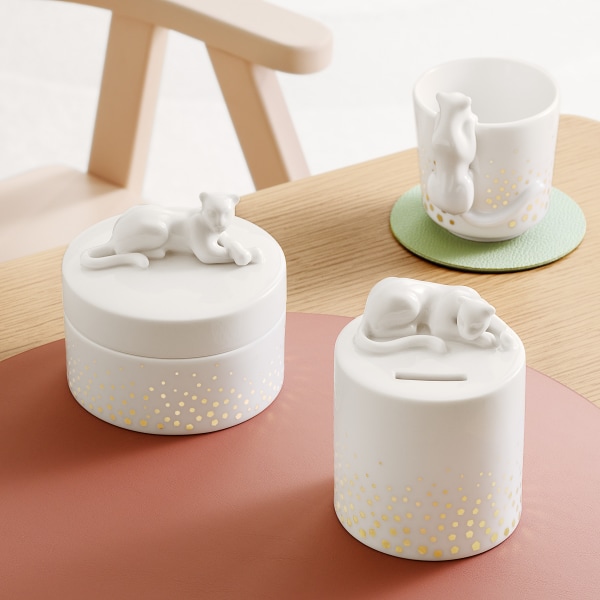 カルティエ ベビー パンテール ボックス、SM ポーセリン