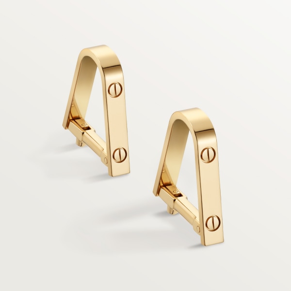 LOVE カフリンクス  イエローゴールド