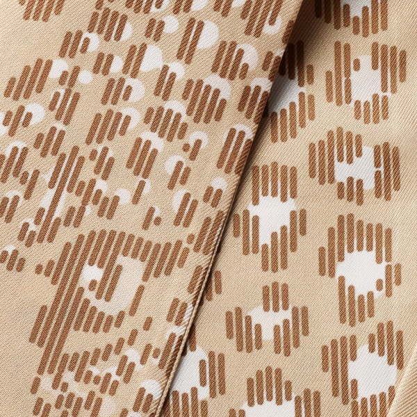 パンテール ドット バンドー コードベージュ シルクツイル