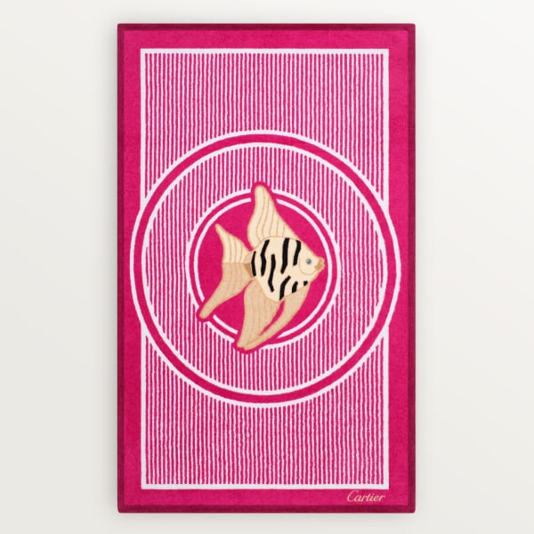 カルティエ キャラクターズ ビーチタオル  コットン