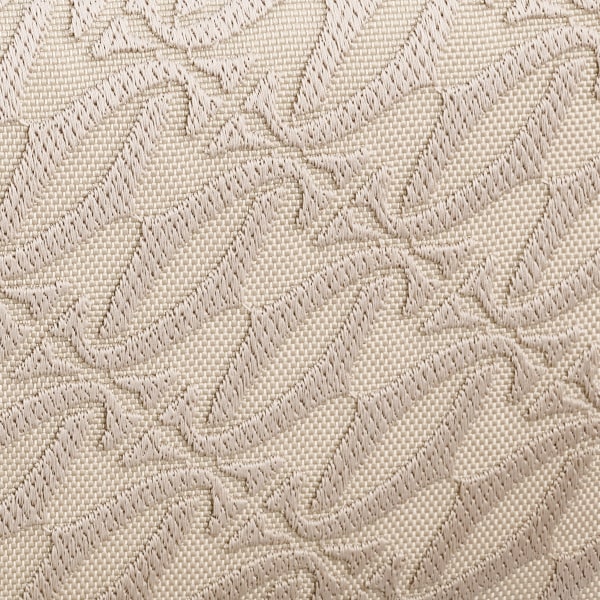 ホーボーバッグ C ドゥ カルティエ  ベージュ テクスチャー カーフスキン、刺繍入り、ゴールドフィニッシュ