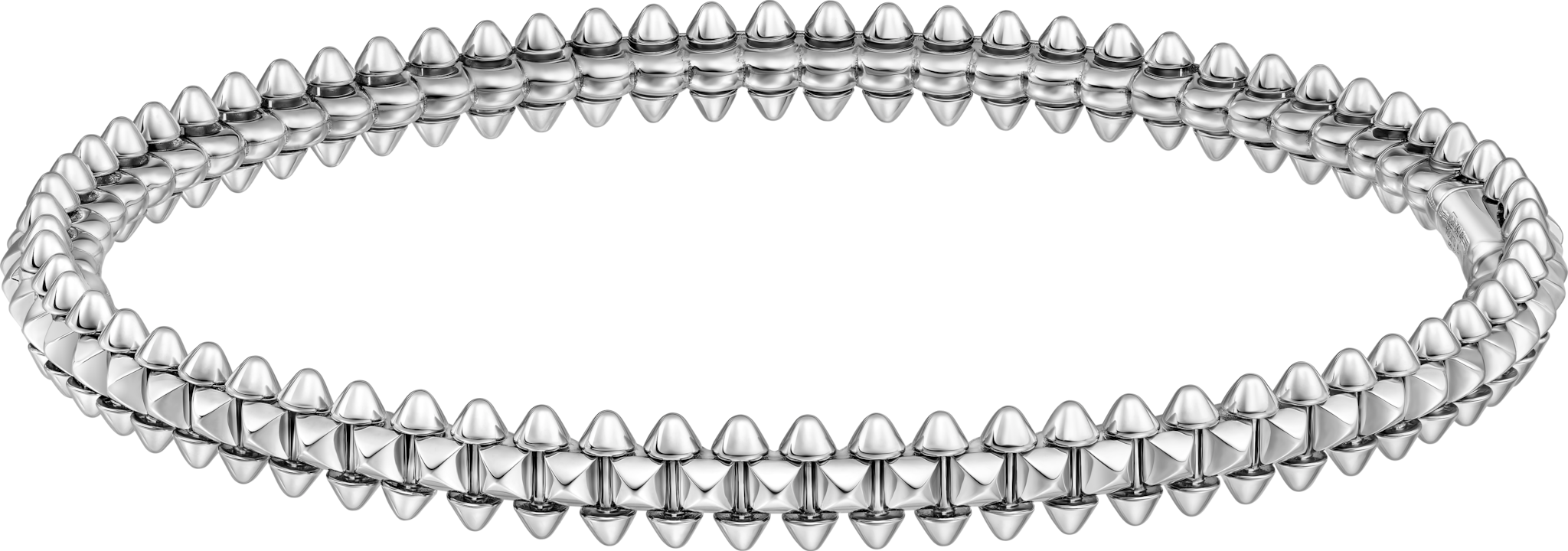 クラッシュ ドゥ カルティエ ブレスレット、スモールモデル ホワイトゴールド