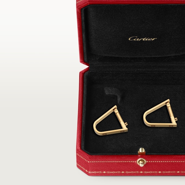 LOVE カフリンクス  イエローゴールド