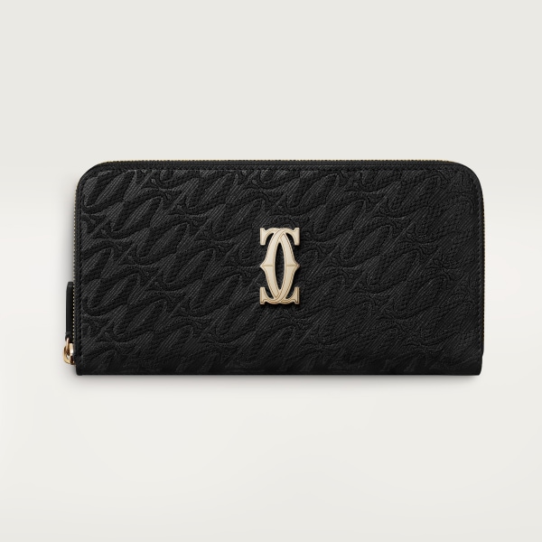 Cartier カルティエ 長財布 ラウンドファスナー サントス ドゥ
