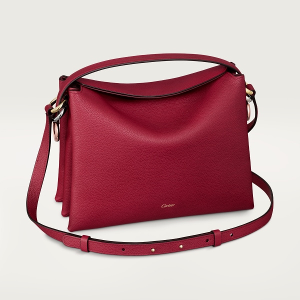 CRL1002477 - トリニティ トップ ハンドルバッグ - ルビーレッド  