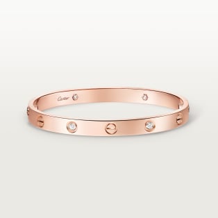 カルティエ(Cartier) 受けよ ラブブレス 1P ダイヤモンド オープン  