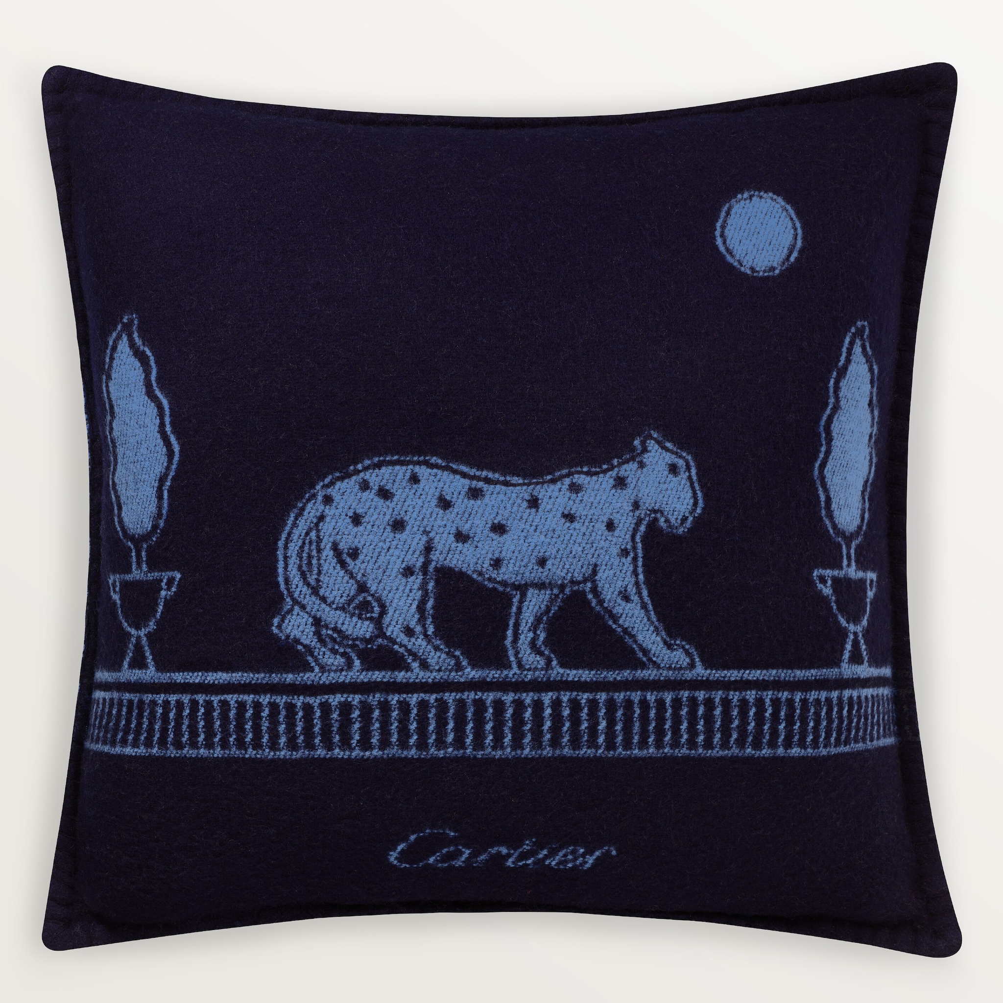 パンテール ドゥ カルティエ クッションメリノウール、カシミア