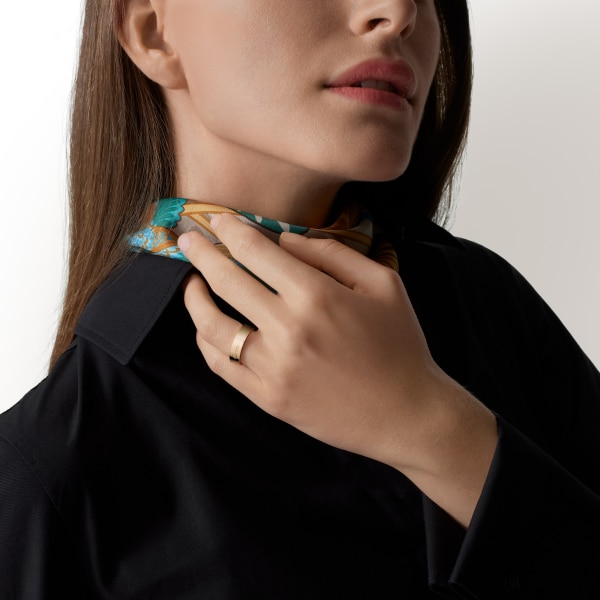 C ドゥ カルティエ ウェディングリング、幅5mm ピンクゴールド