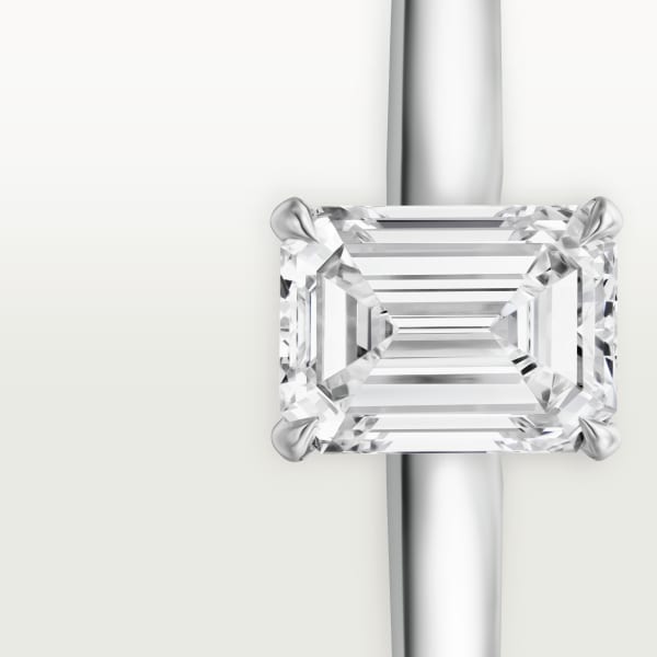 1895 ソリテール リング プラチナ、ダイヤモンド