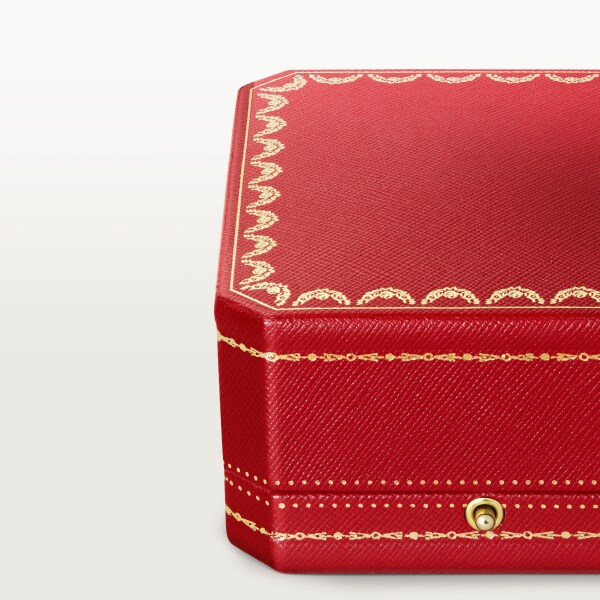 アン エキリーブル イヤリング、エメラルド、パヴェ ホワイトゴールド、オニキス、エメラルド、ダイヤモンド