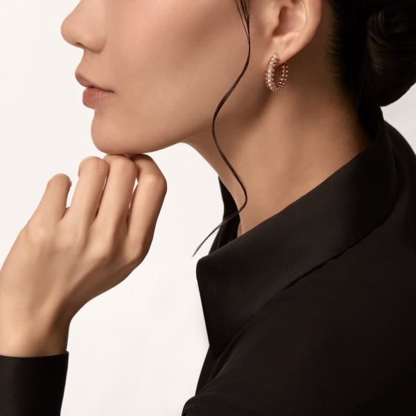 CRN8515239 - クラッシュ ドゥ カルティエ イヤリング - ピンク  