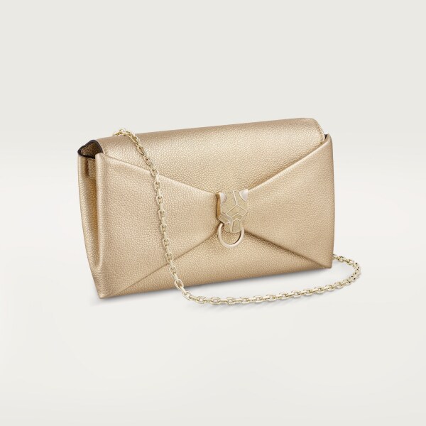 Cartier カルティエ ベージュ レザー ポーチ Cartier マルチェロドゥ  