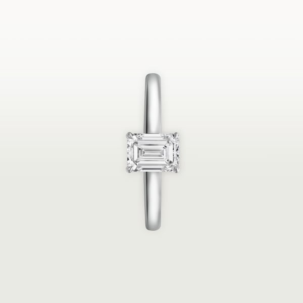 1895 ソリテール リング プラチナ、ダイヤモンド