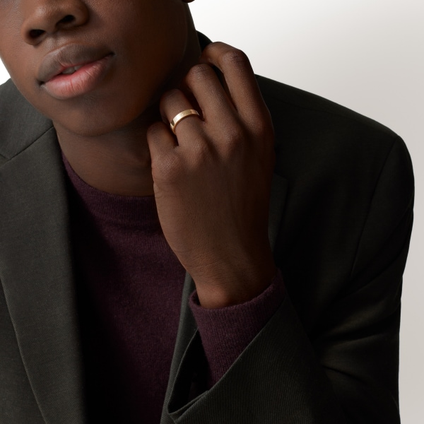 C ドゥ カルティエ ウェディングリング、幅4mm イエローゴールド