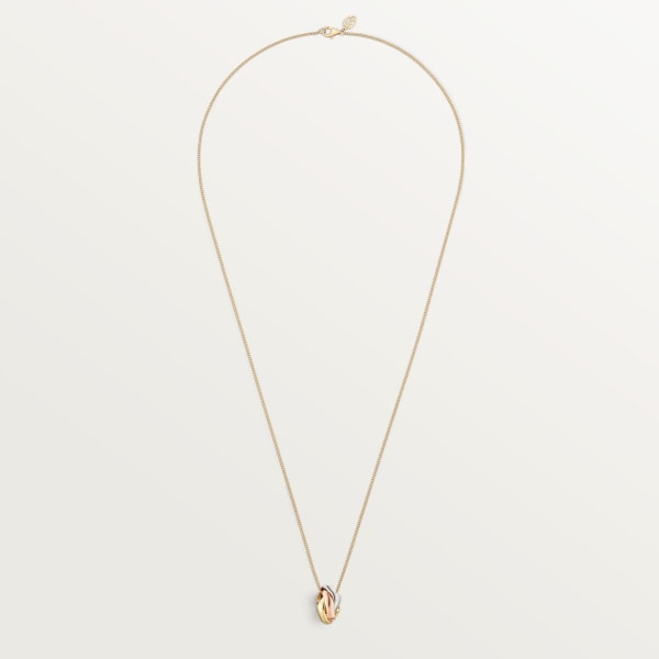 CRB7224955 - トリニティ クッション ネックレス - ホワイトゴールド、イエローゴールド、ピンクゴールド - Cartier