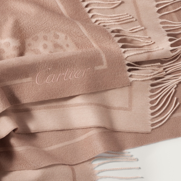 パンテール ドゥ カルティエ ブランケット カシミヤ、ウール