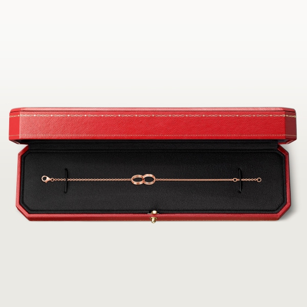 【オンライン限定】LOVE ブレスレット チェーン ピンクゴールド