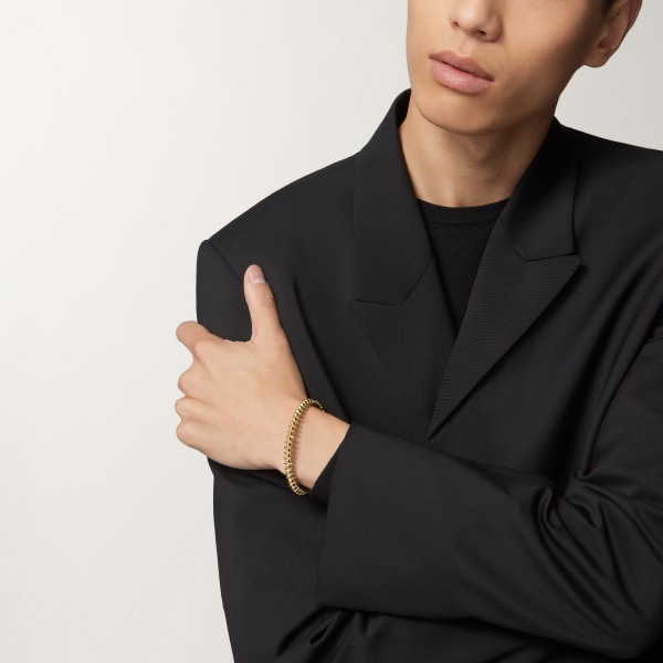 クラッシュ ドゥ カルティエ ブレスレット、MM イエローゴールド