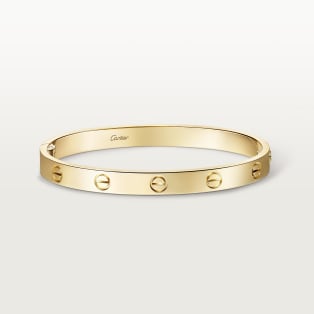 <span class='lovefont'>A </span> ブレスレット、クラシックモデル、ビス クロージャー1つ イエローゴールド