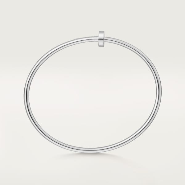 ジュスト アン クル ブレスレット、スモールモデル ホワイトゴールド