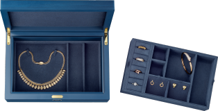 カルティエ ジオメトリック ジュエリーボックス  ラッカーウッド