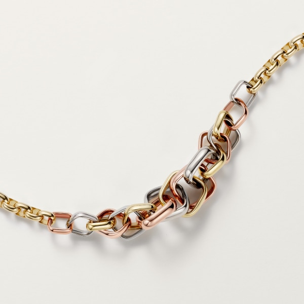 トリニティ クッション ブレスレット  ホワイトゴールド、イエローゴールド、ピンクゴールド