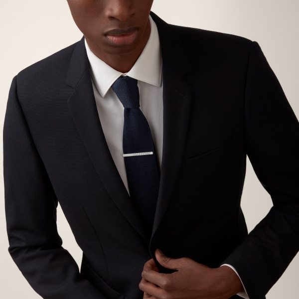 CROG000888 - C ドゥ カルティエ タイピン - ステンレススティール  