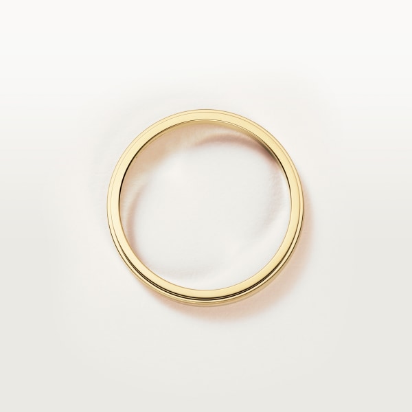 カルティエ ダムール ウェディングリング、幅2.5mm イエローゴールド