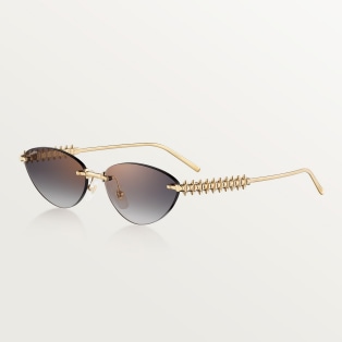 カルティエ Cartier サングラス レディース メンズ （シルバー