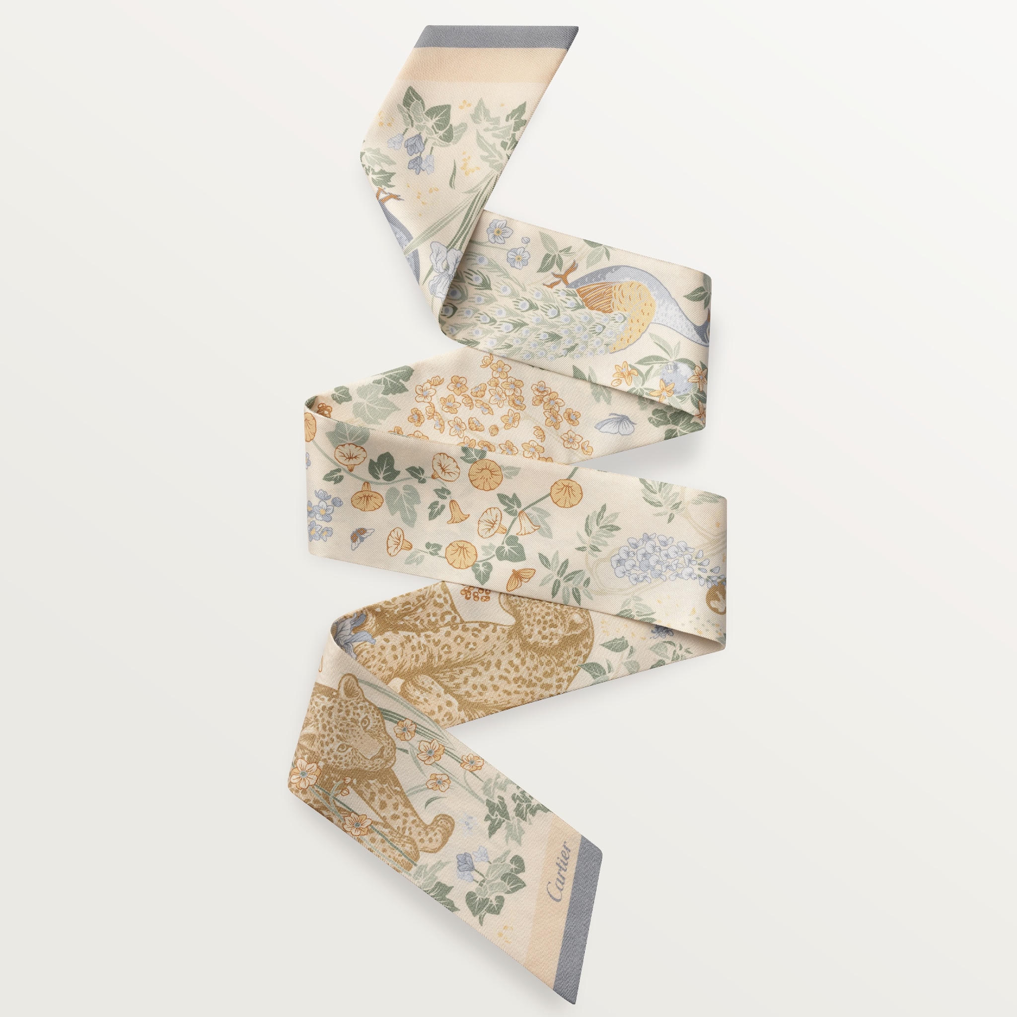 ブルーミング パンテール バンドーラテカラー シルクツイル