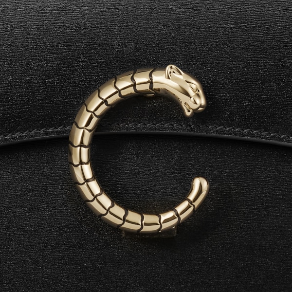 スモール バッグ
パンテール C ブラック グレインド カーフスキン、アニメーテッド グリップ、ゴールドフィニッシュ