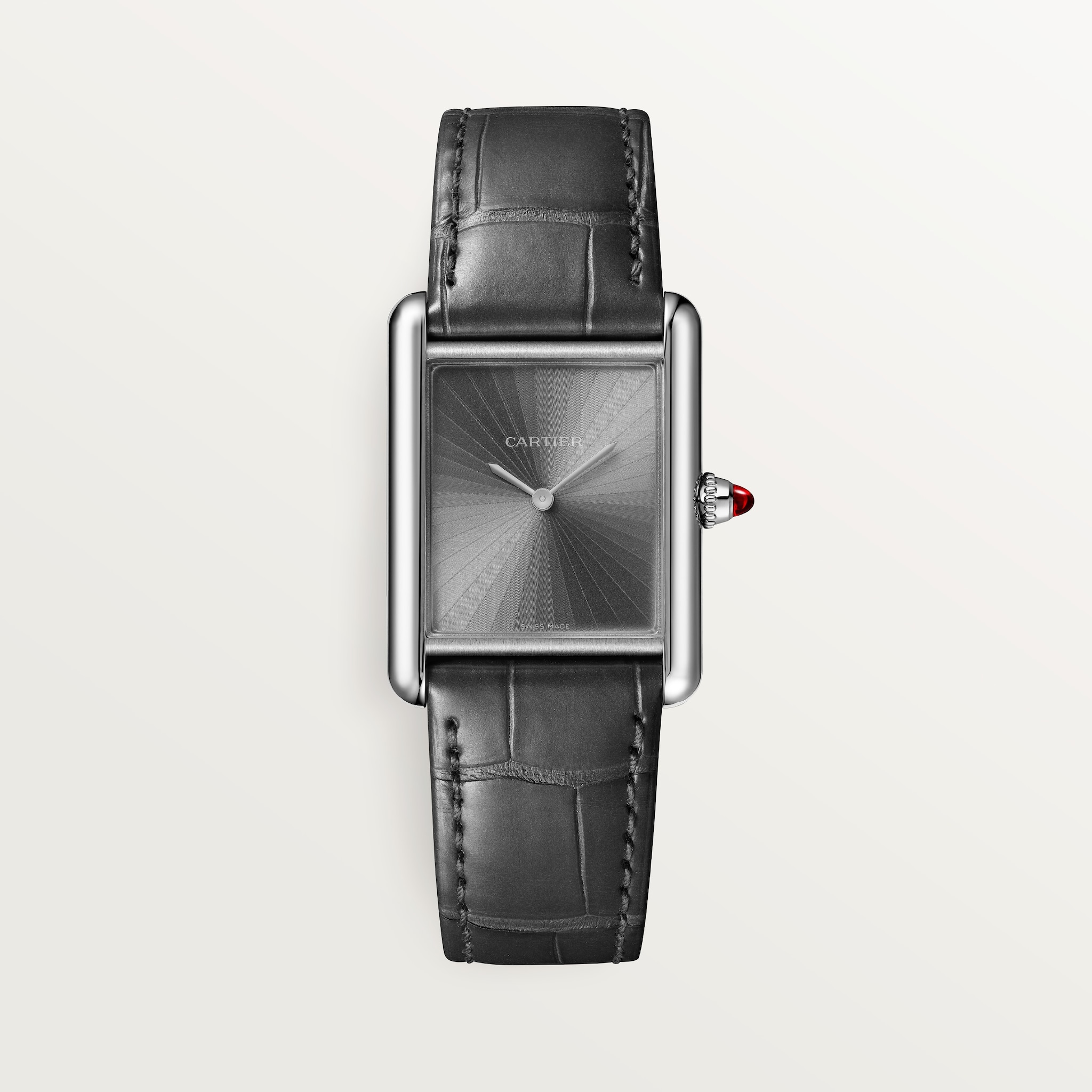 タンク ルイ カルティエ ウォッチミディアムモデル、手巻きムーブメント、プラチナ