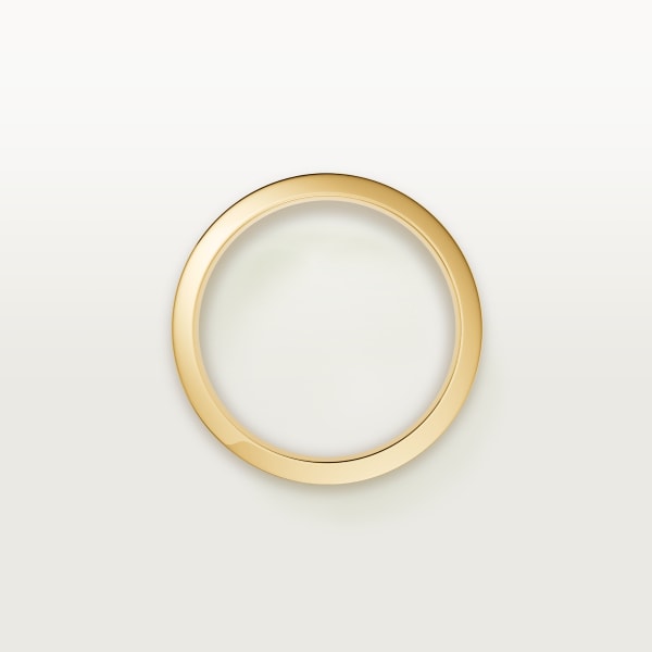 C ドゥ カルティエ ウェディングリング、幅5mm イエローゴールド