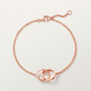 【オンライン限定】LOVE ブレスレット チェーン ピンクゴールド
