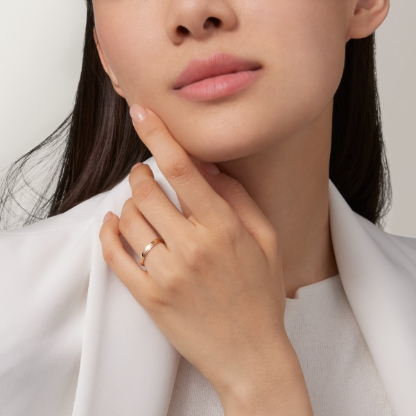 カルティエ ダムール ウェディングリング、幅2.5mm イエローゴールド