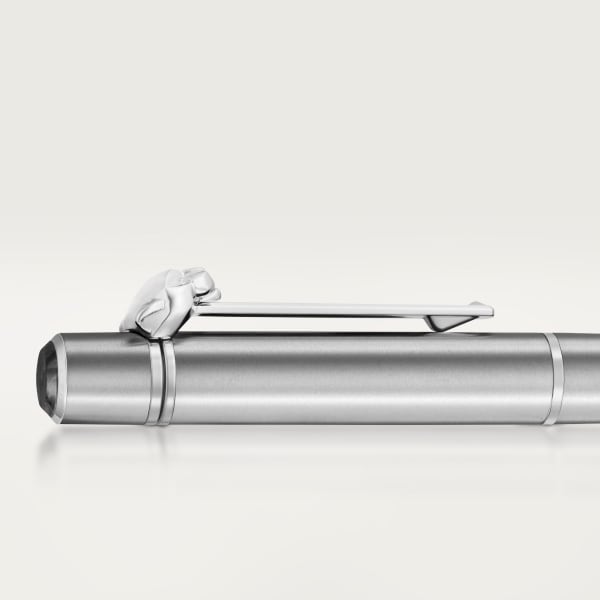 パンテール ドゥ カルティエ ボールペン SM、ブラッシュドメタル、パラジウムフィニッシュ