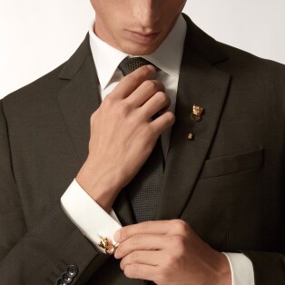 LOUIS VUITTON カフス カフスボタン あいまっ GP ゴールド 