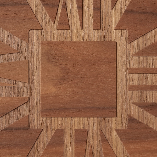 サントス ドゥ カルティエ レクタンギュラートレー  ウォールナット材