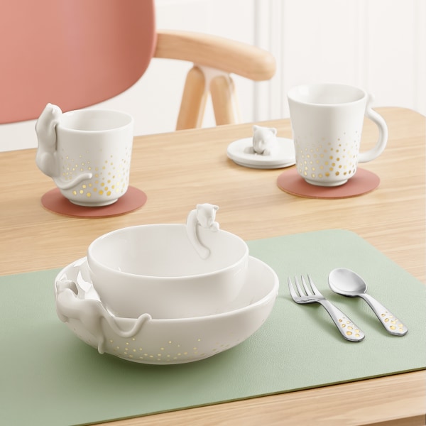 CROG001089 - カルティエ ベビー パンテール 3点セット - ポーセリン  