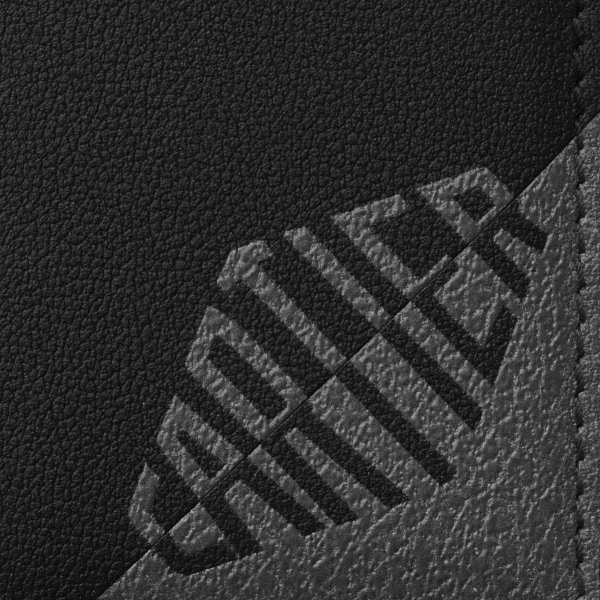 カード ホルダー ロザンジュ シャドウ  ブラック＆アンセラサイト カーフスキン