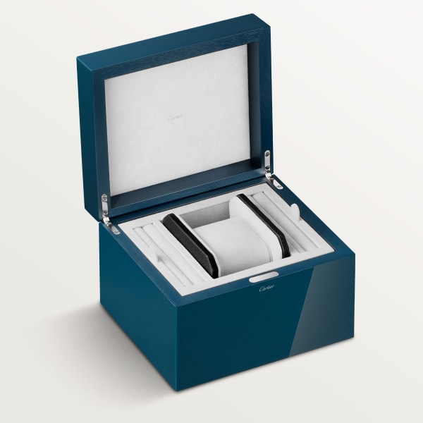 Santos de Cartier six watch and cufflink box