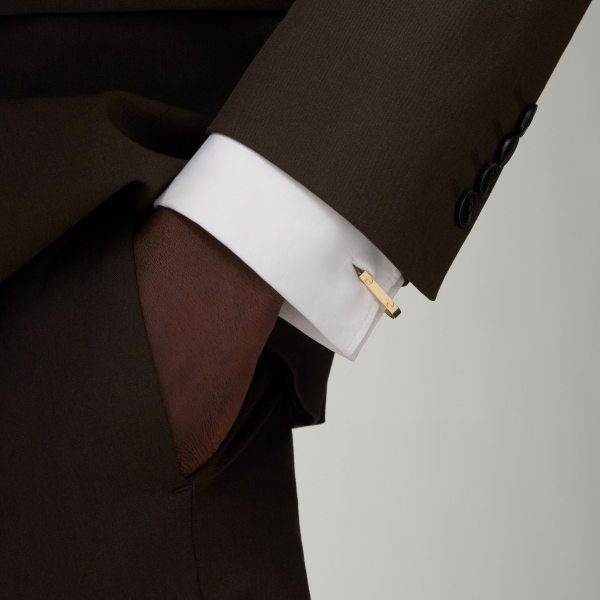 LOVE カフリンクス  イエローゴールド