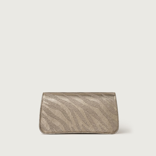 バッグ パンテール  パンテール エンブロイダリー、メタリック ゴールド ラムスキン、ゴールドフィニッシュ